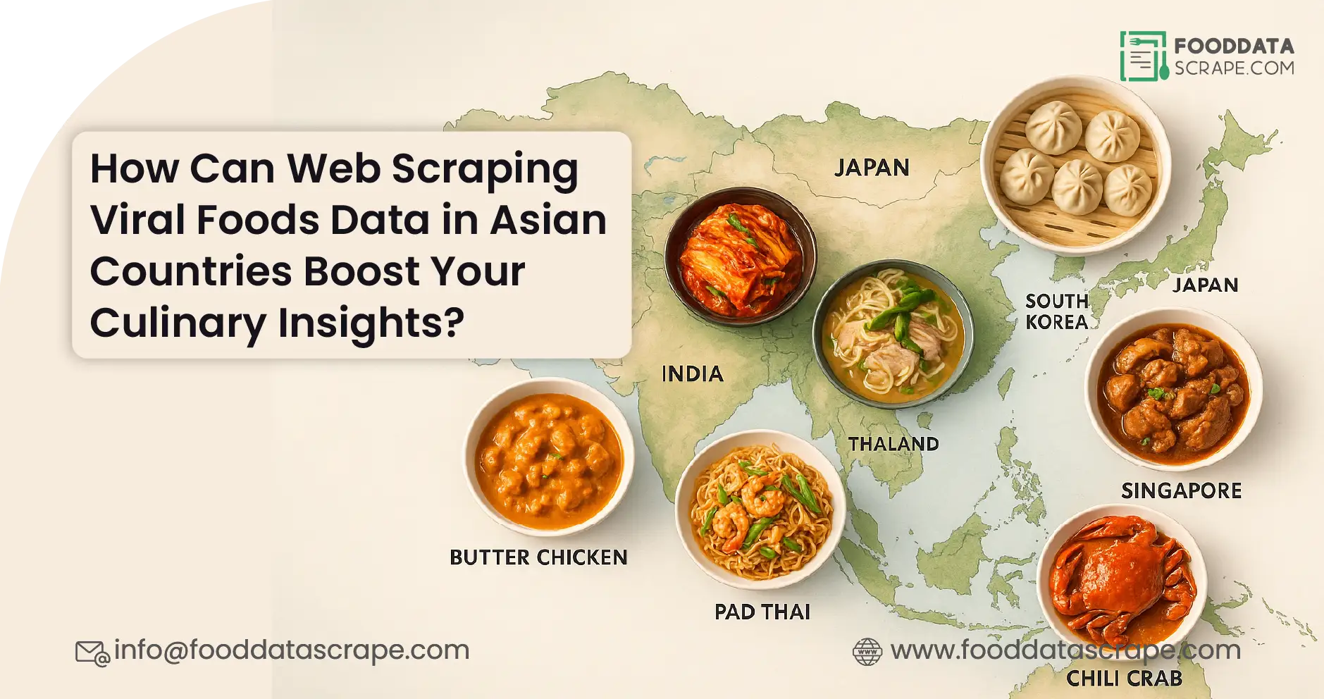 How Can Web Scraping Viral Foods Data in Asian Countries Boost Your Culinary Insights?